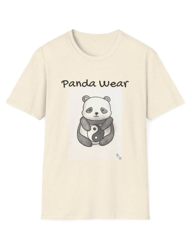 Panda Wear T-Shirt (Young Artist Inspired) — Cute Yin Yang Panda Graphic Tee