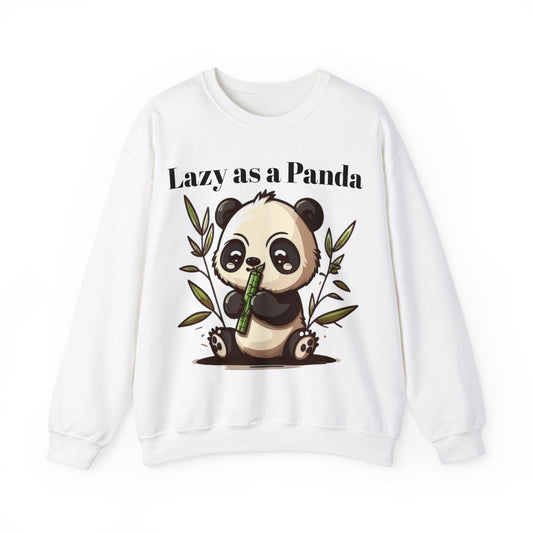 The Amazing "Lazy as a Panda" Crewneck