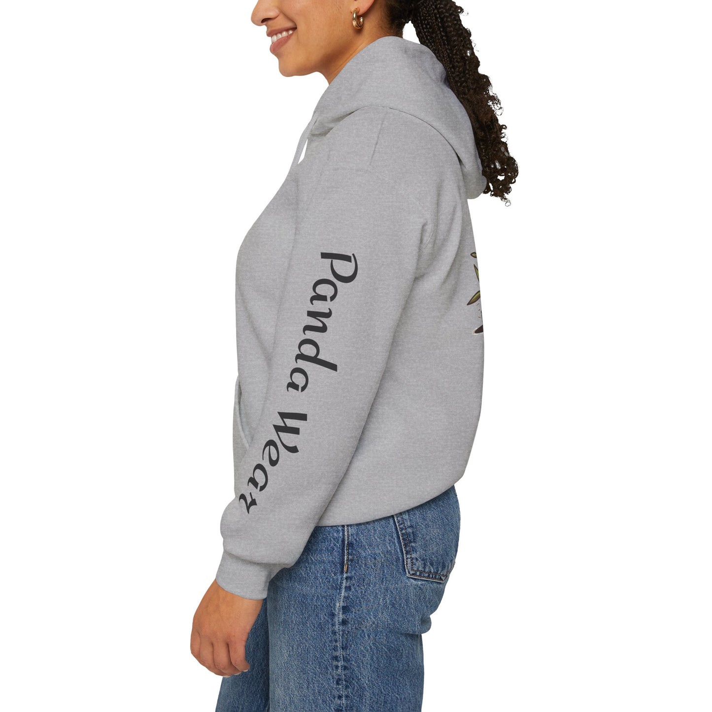 Left Sleeve Name Brand Hoodie