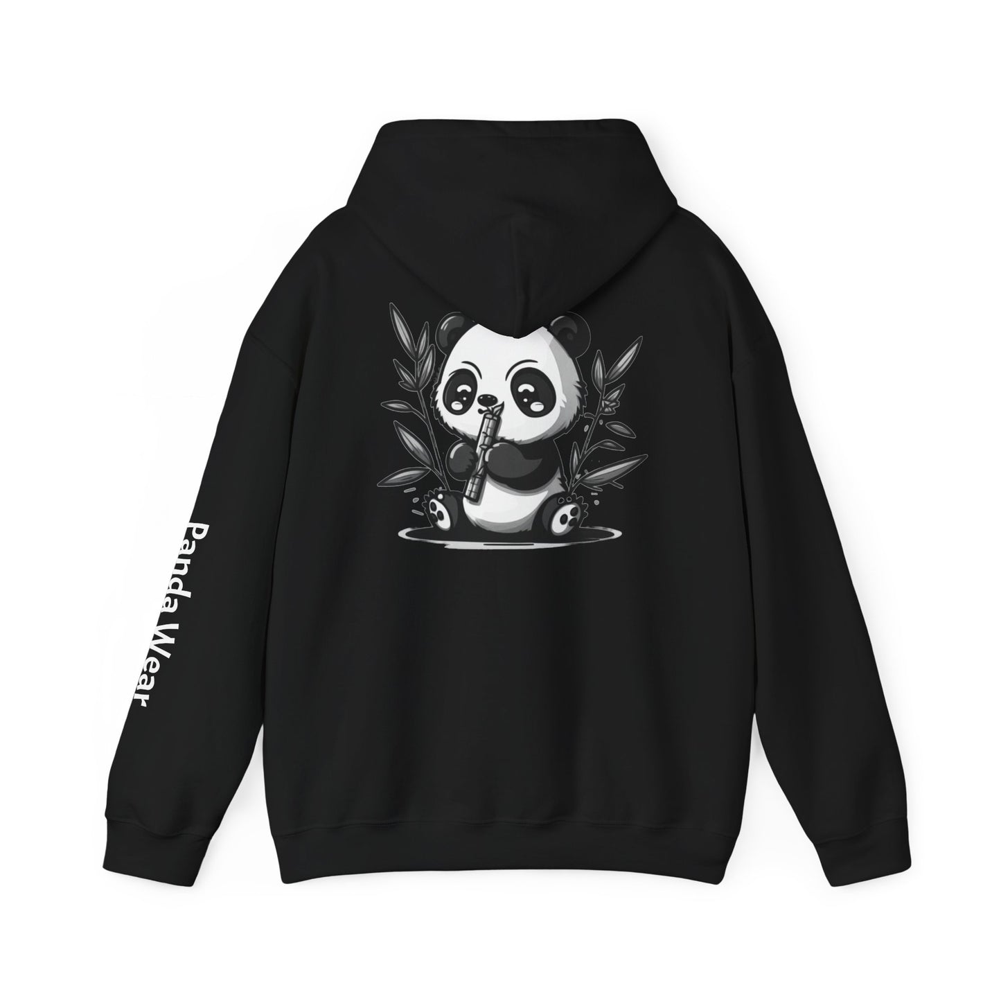 Luxury Logo Black and White Hoodie