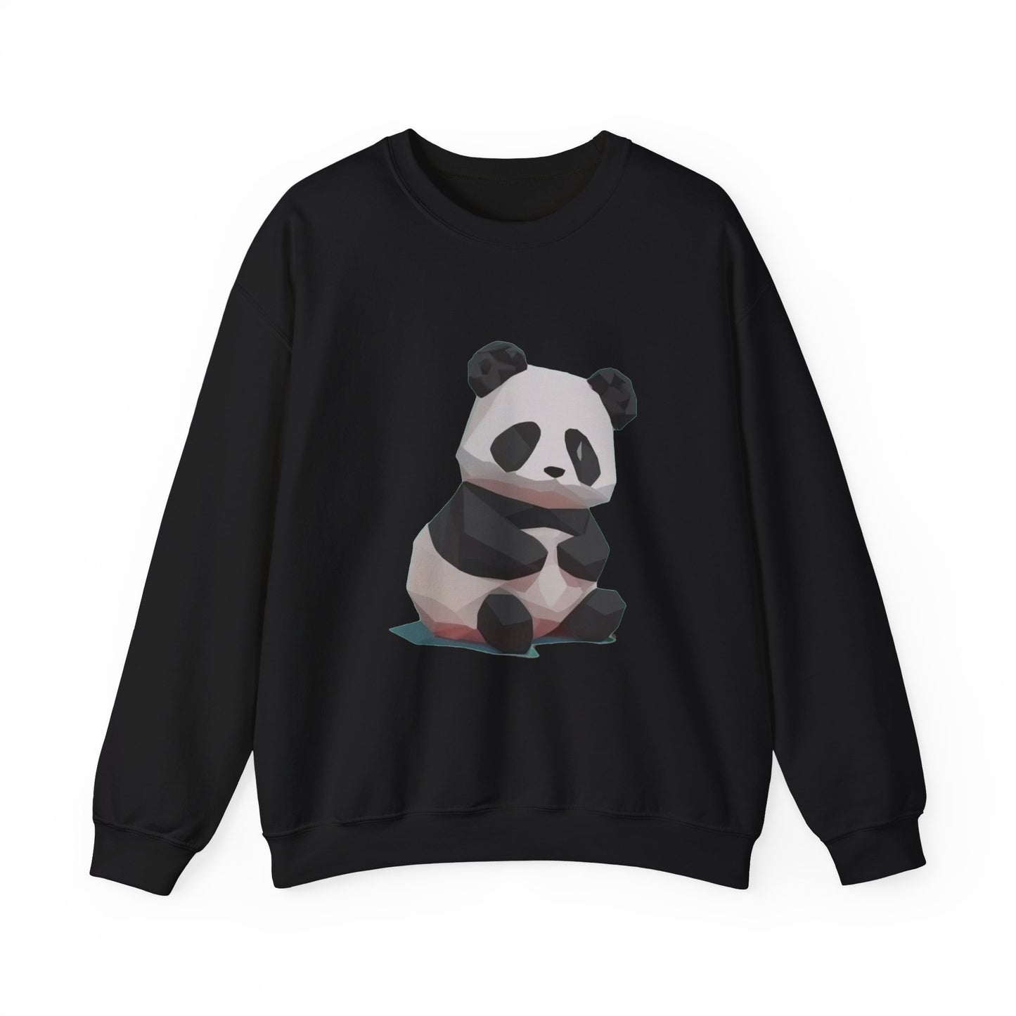 Geometric Panda Crewneck