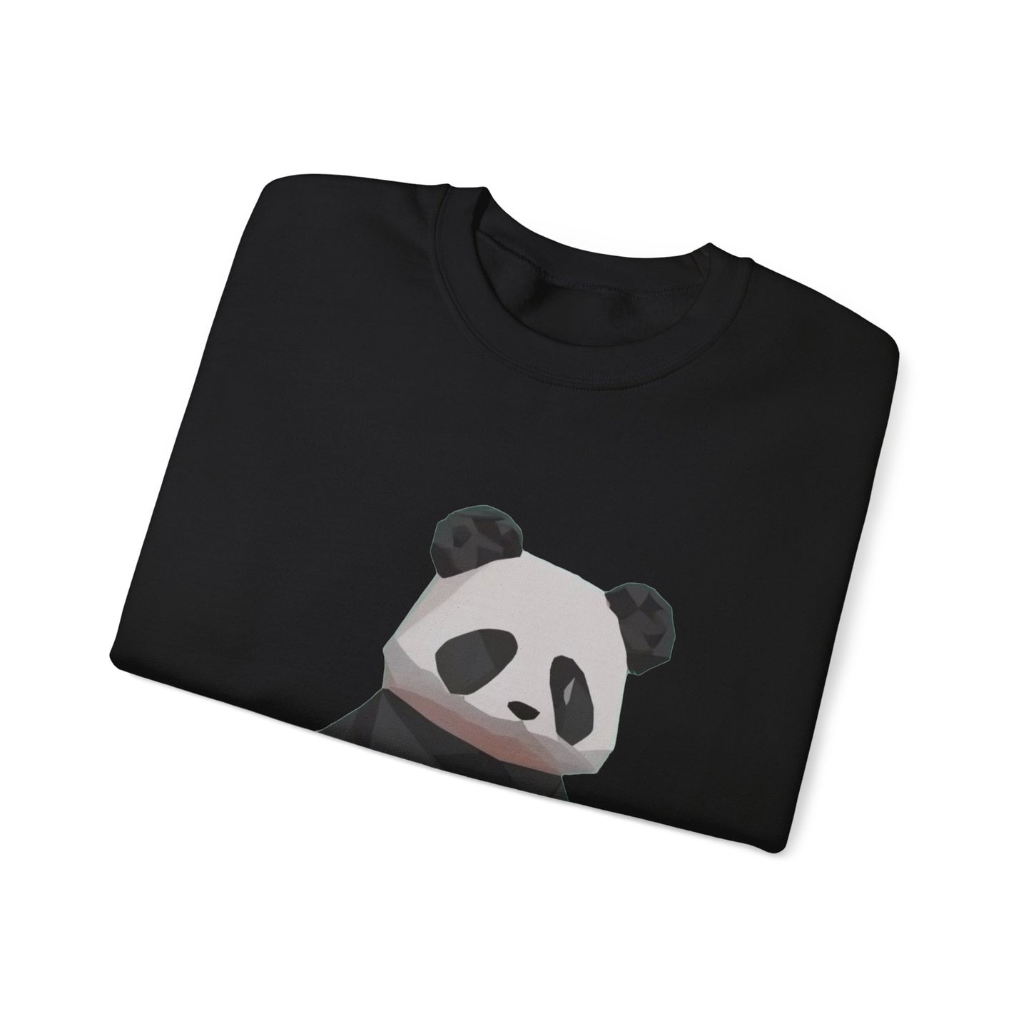 Geometric Panda Crewneck