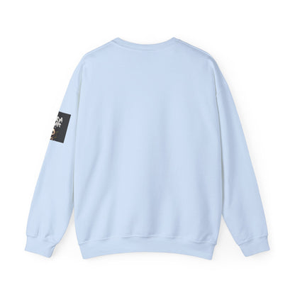 Crewneck Sweatshirt 'Genesis 2:7' Graphic – Faith-Inspired Minimalist Pullover