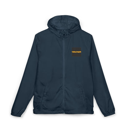 Panda & Bamboo Windbreaker Jacket — Cute Black Panda Graphic Full‑Zip Hooded Shell