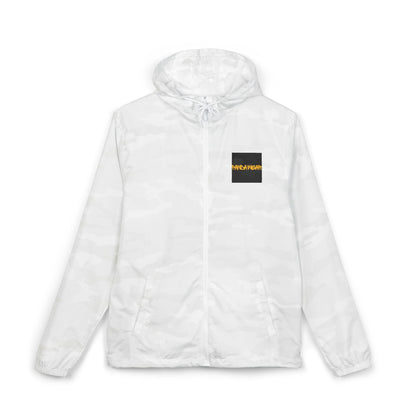 Panda & Bamboo Windbreaker Jacket — Cute Black Panda Graphic Full‑Zip Hooded Shell