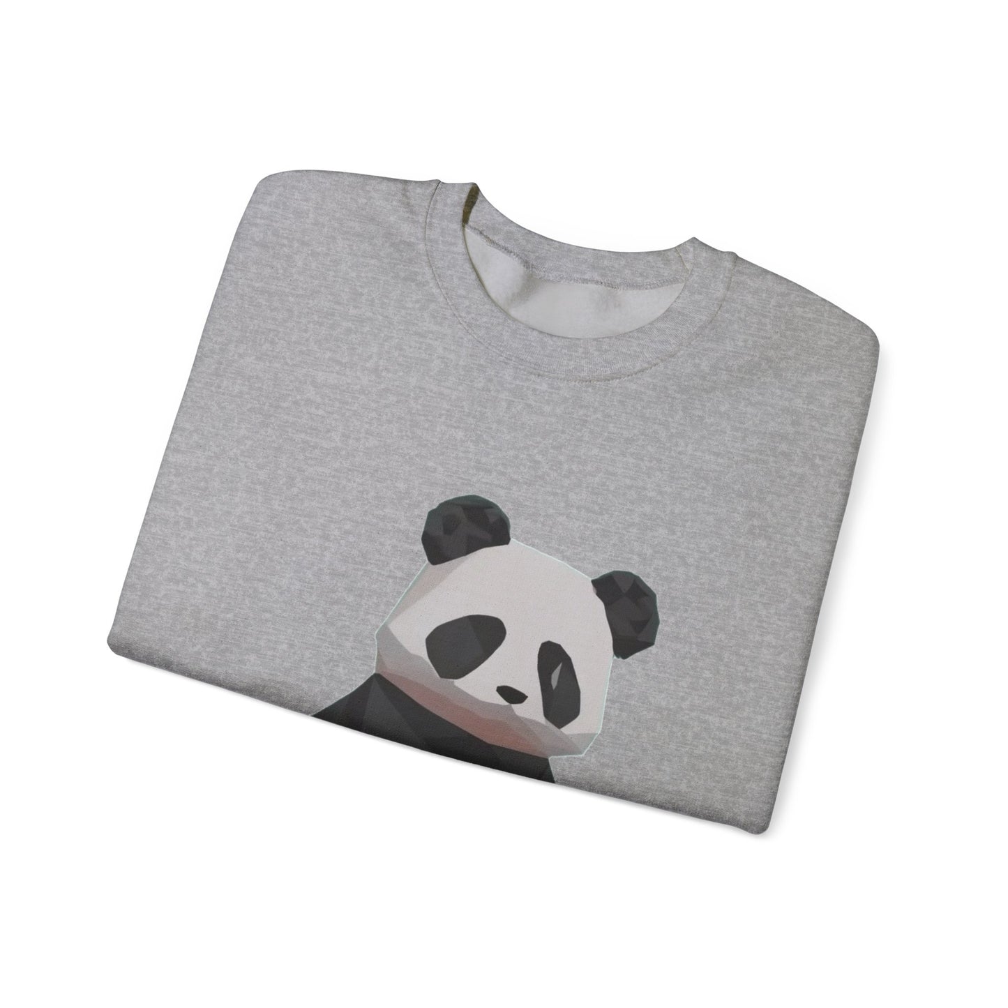 Geometric Panda Crewneck
