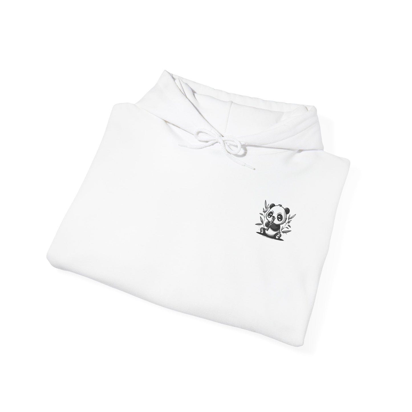 Luxury Logo Black and White Hoodie