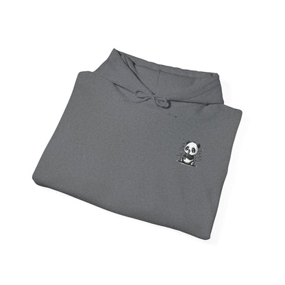 Luxury Logo Black and White Hoodie