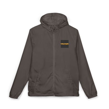 Panda & Bamboo Windbreaker Jacket — Cute Black Panda Graphic Full‑Zip Hooded Shell