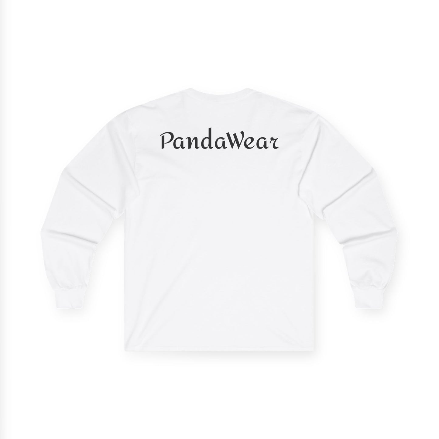 Christian Cross Long Sleeve Tee — Crown of Thorns Graphic