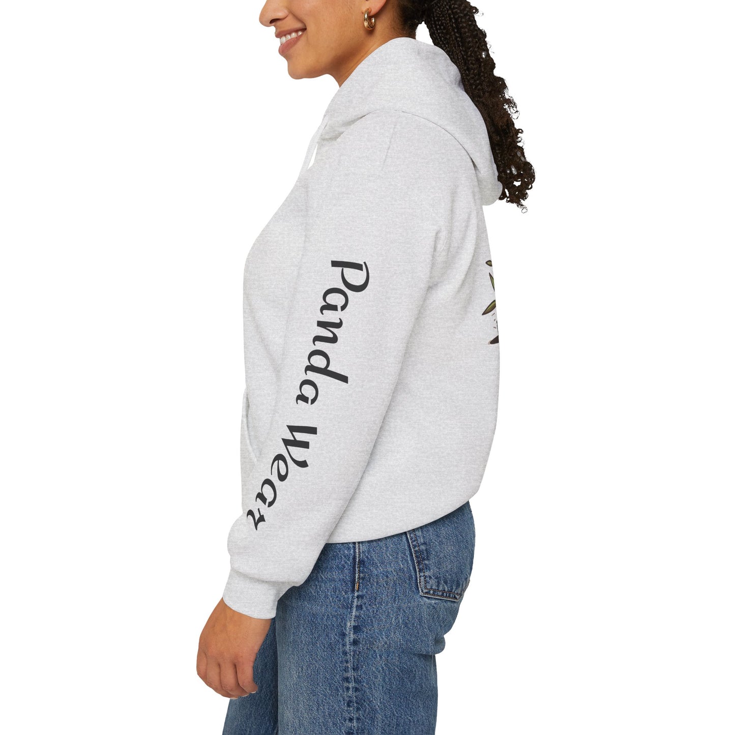 Left Sleeve Name Brand Hoodie