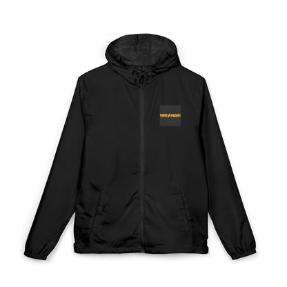 Panda & Bamboo Windbreaker Jacket — Cute Black Panda Graphic Full‑Zip Hooded Shell