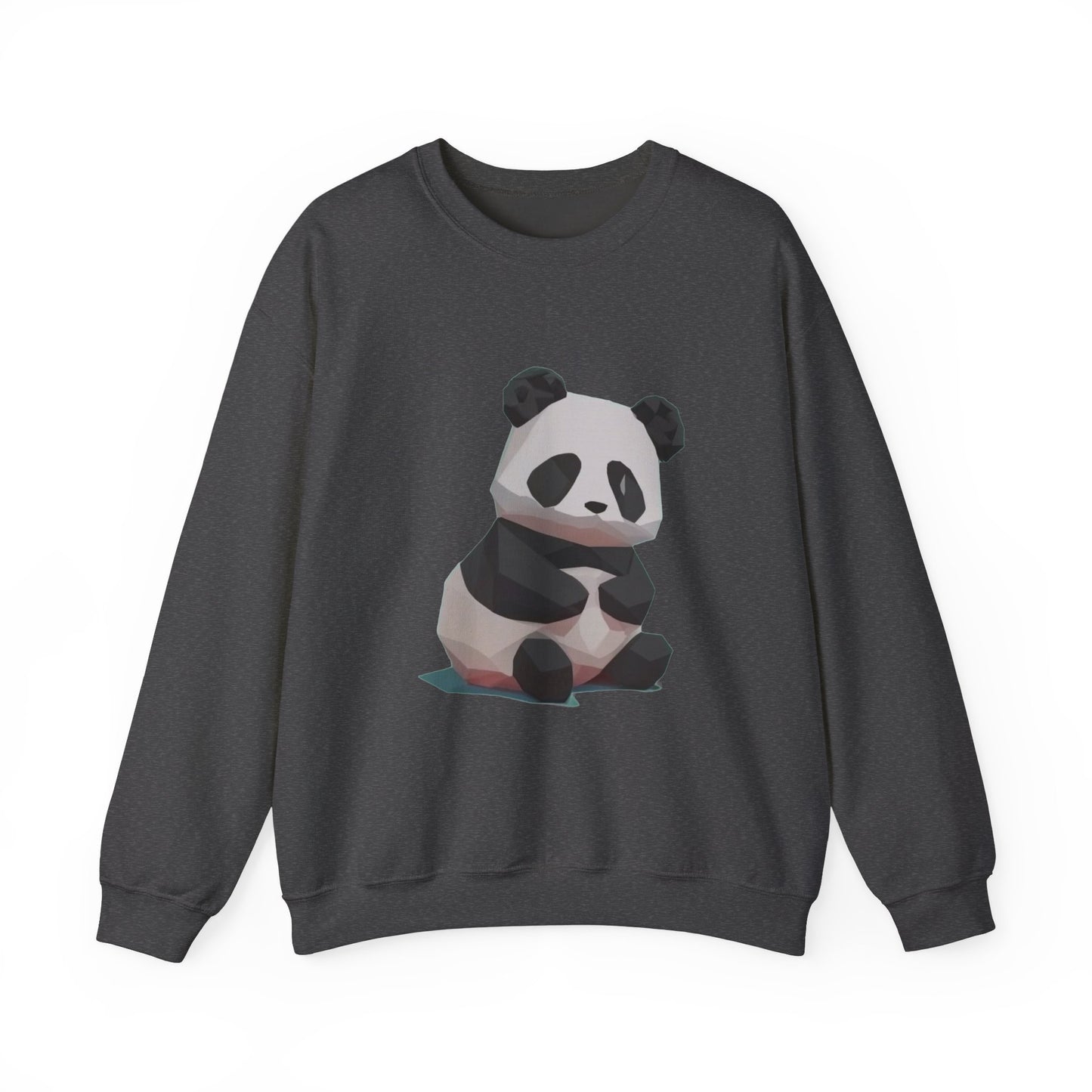 Geometric Panda Crewneck