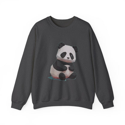 Geometric Panda Crewneck