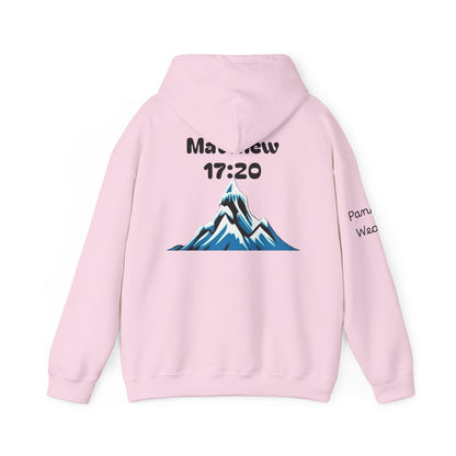 Matthew 17:20 Inspirational Faith Sweatshirt