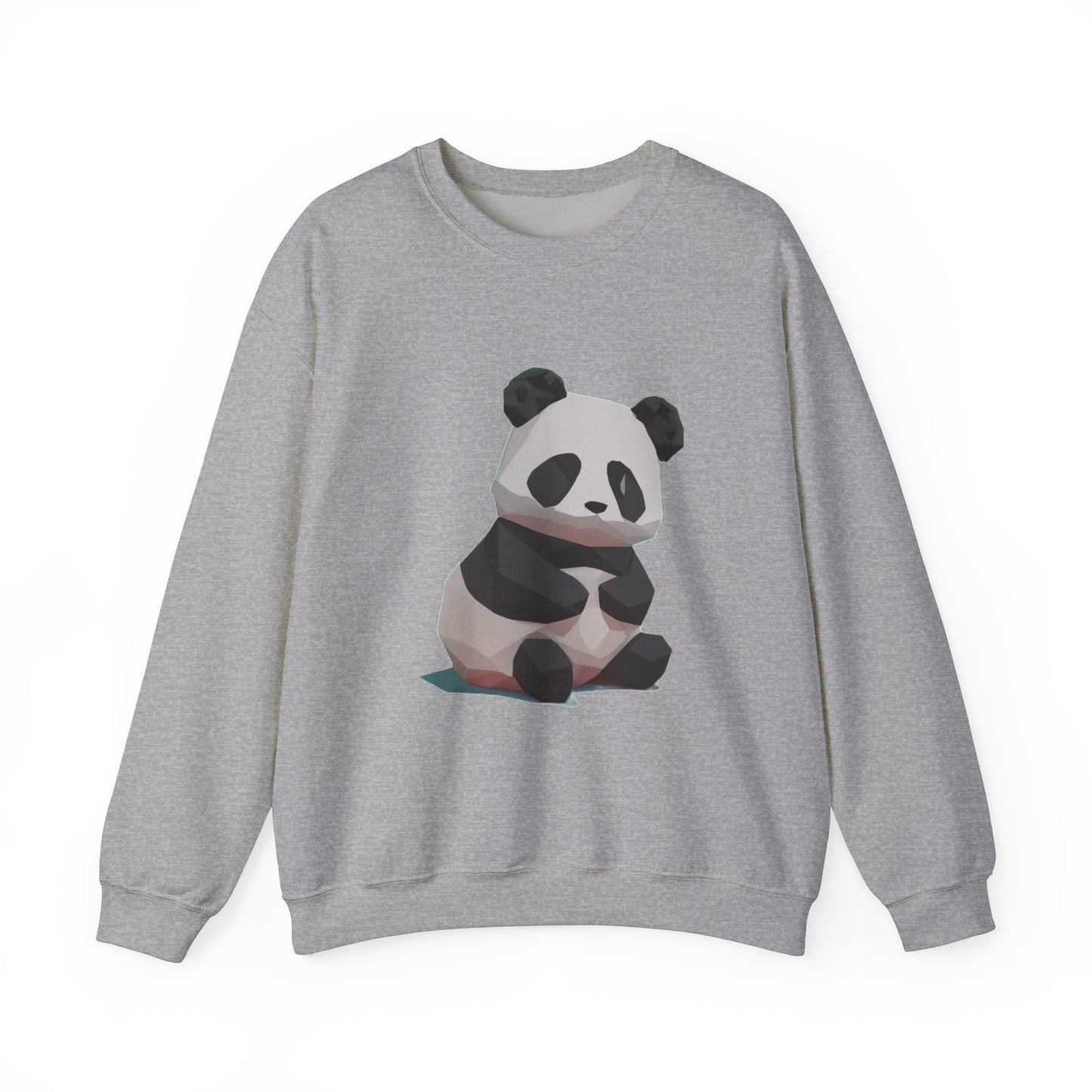 Geometric Panda Crewneck