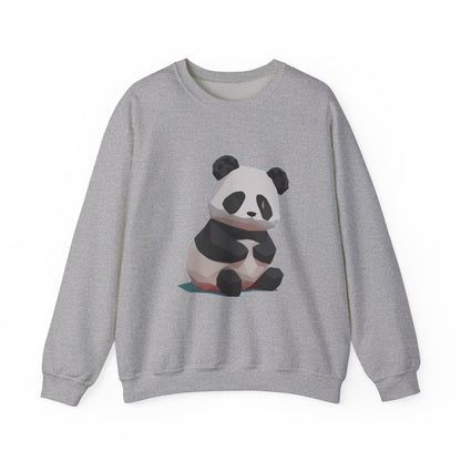 Geometric Panda Crewneck
