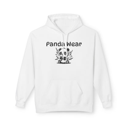 Panda Wear Hoodie Black And White