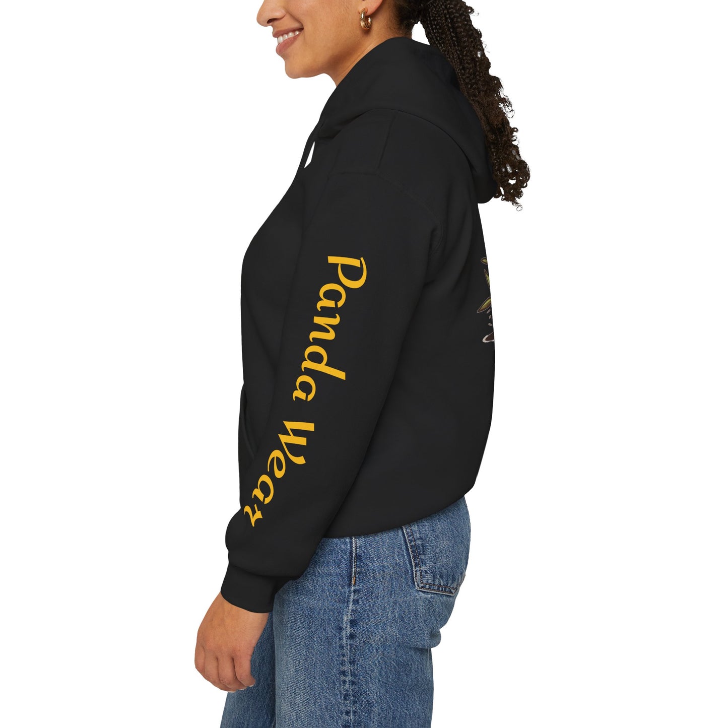 Left Sleeve Name Brand Hoodie