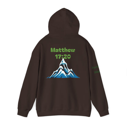 Matthew 17:20 Inspirational Faith Sweatshirt