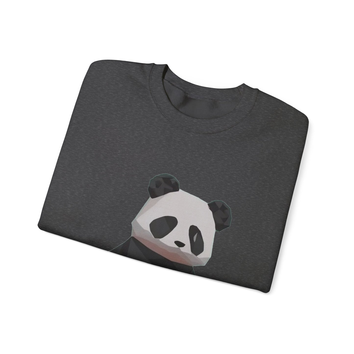 Geometric Panda Crewneck