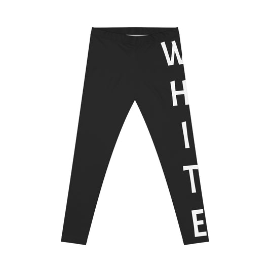 Women's White of B&W Leggings
