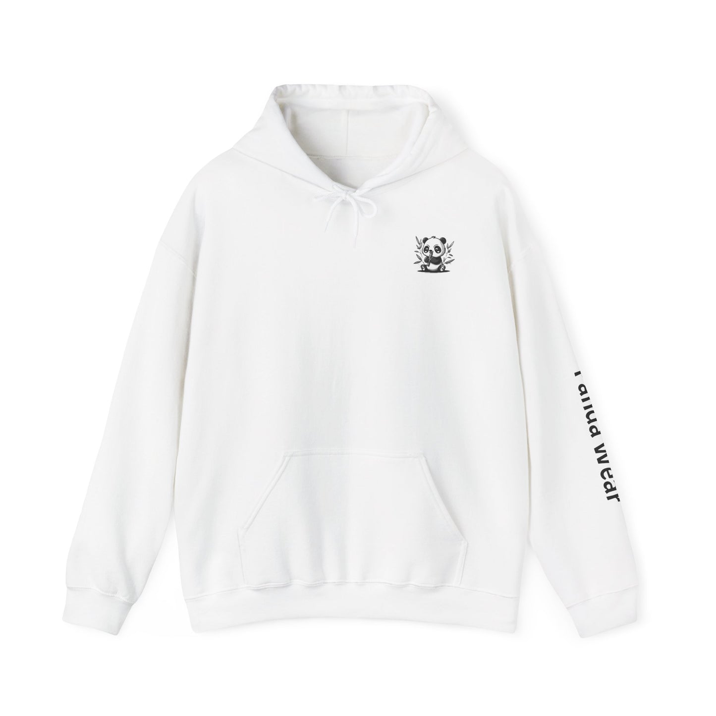 Luxury Logo Black and White Hoodie
