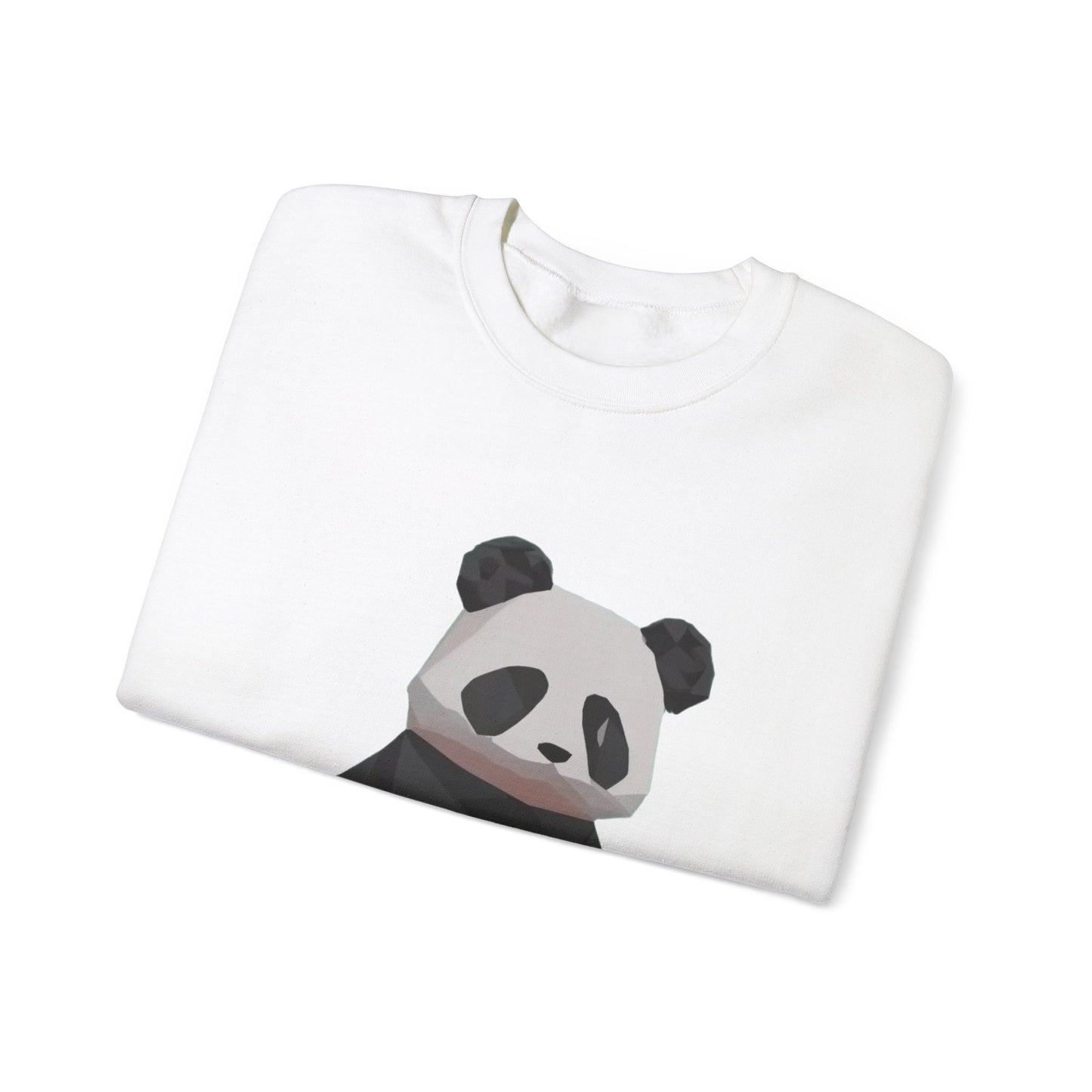 Geometric Panda Crewneck
