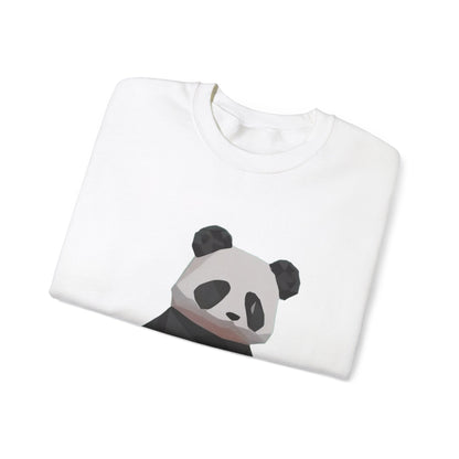 Geometric Panda Crewneck
