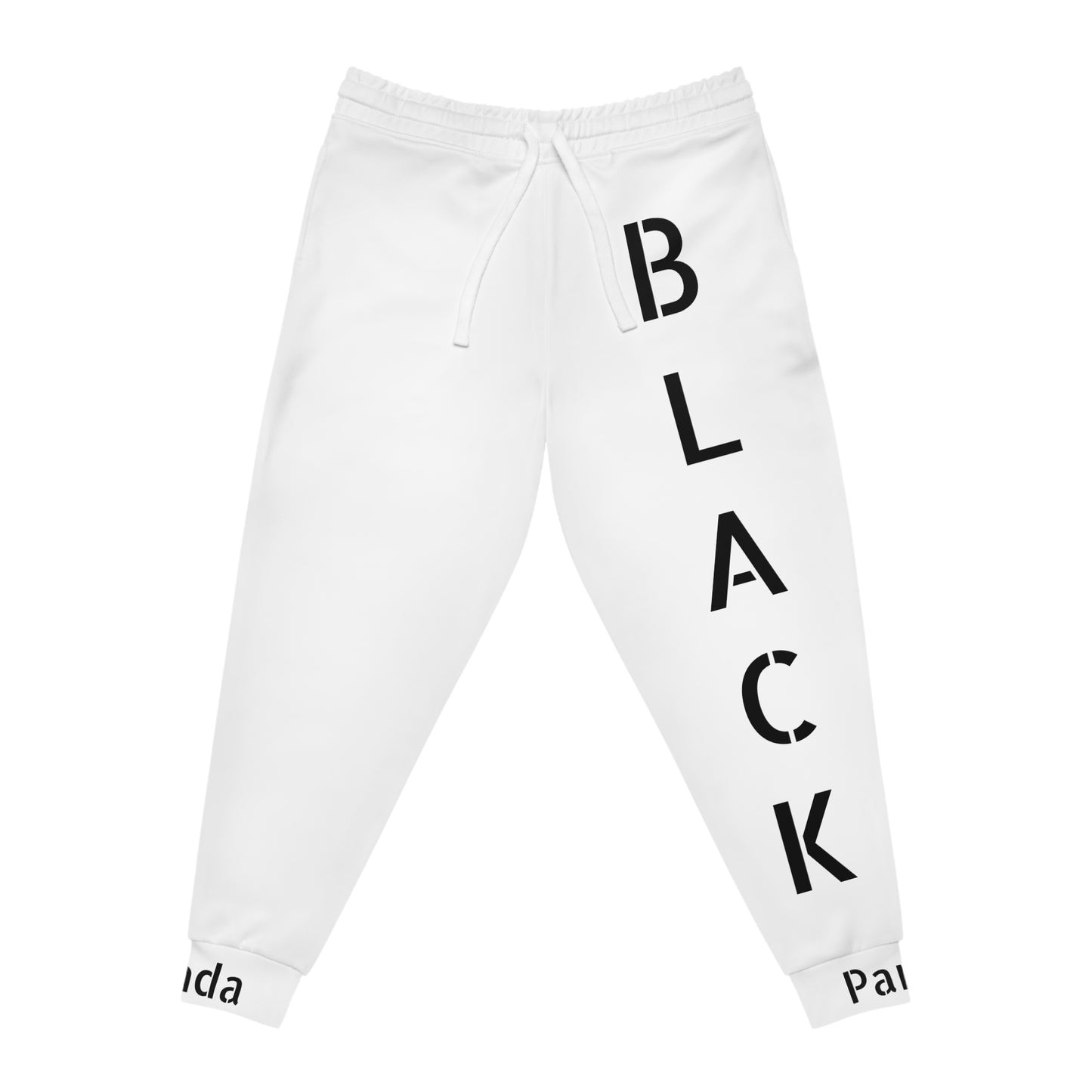 B&W (White) Athletic Joggers