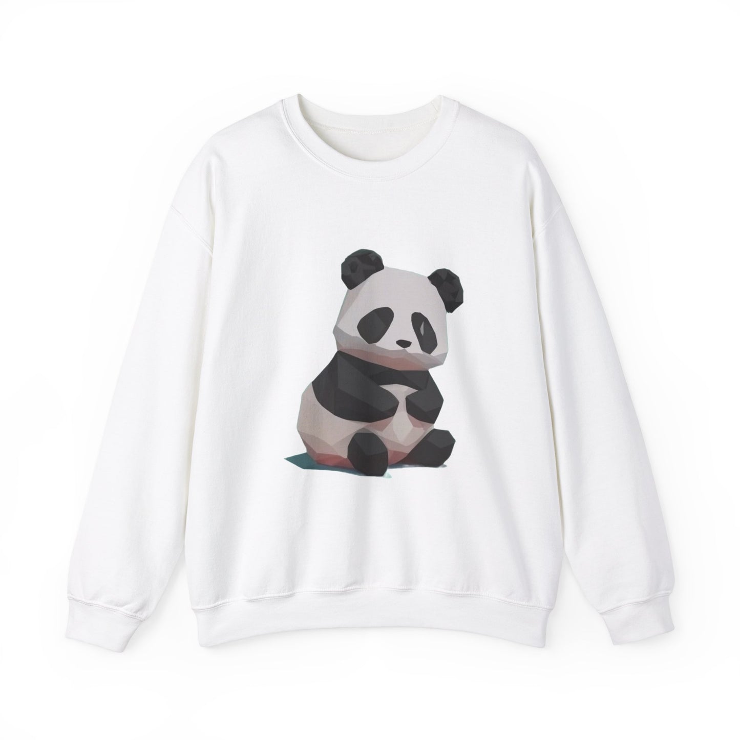 Geometric Panda Crewneck