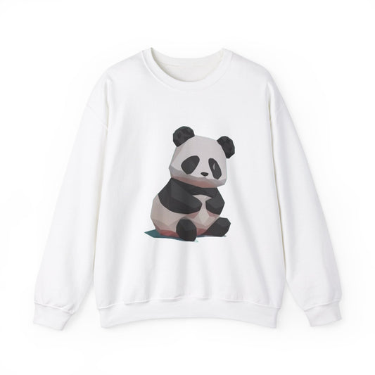 Geometric Panda Crewneck