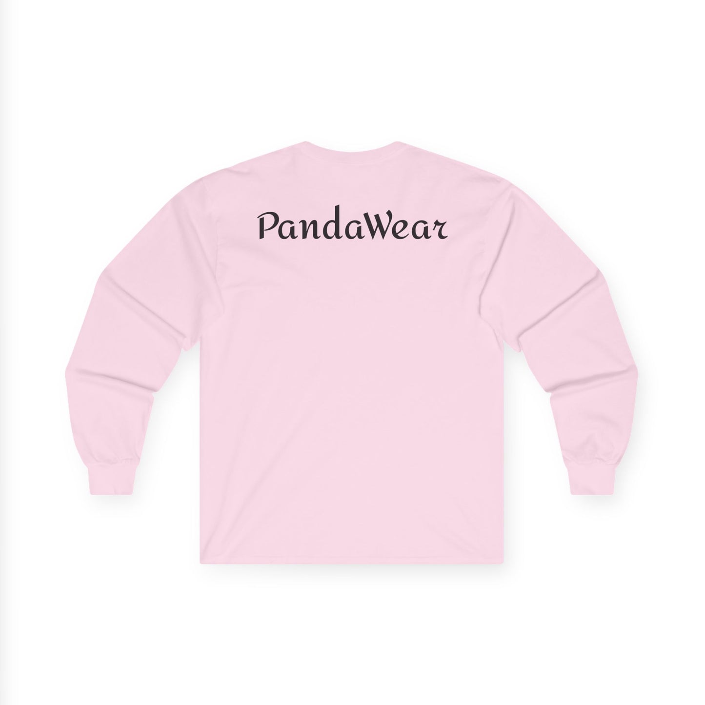 Christian Cross Long Sleeve Tee — Crown of Thorns Graphic