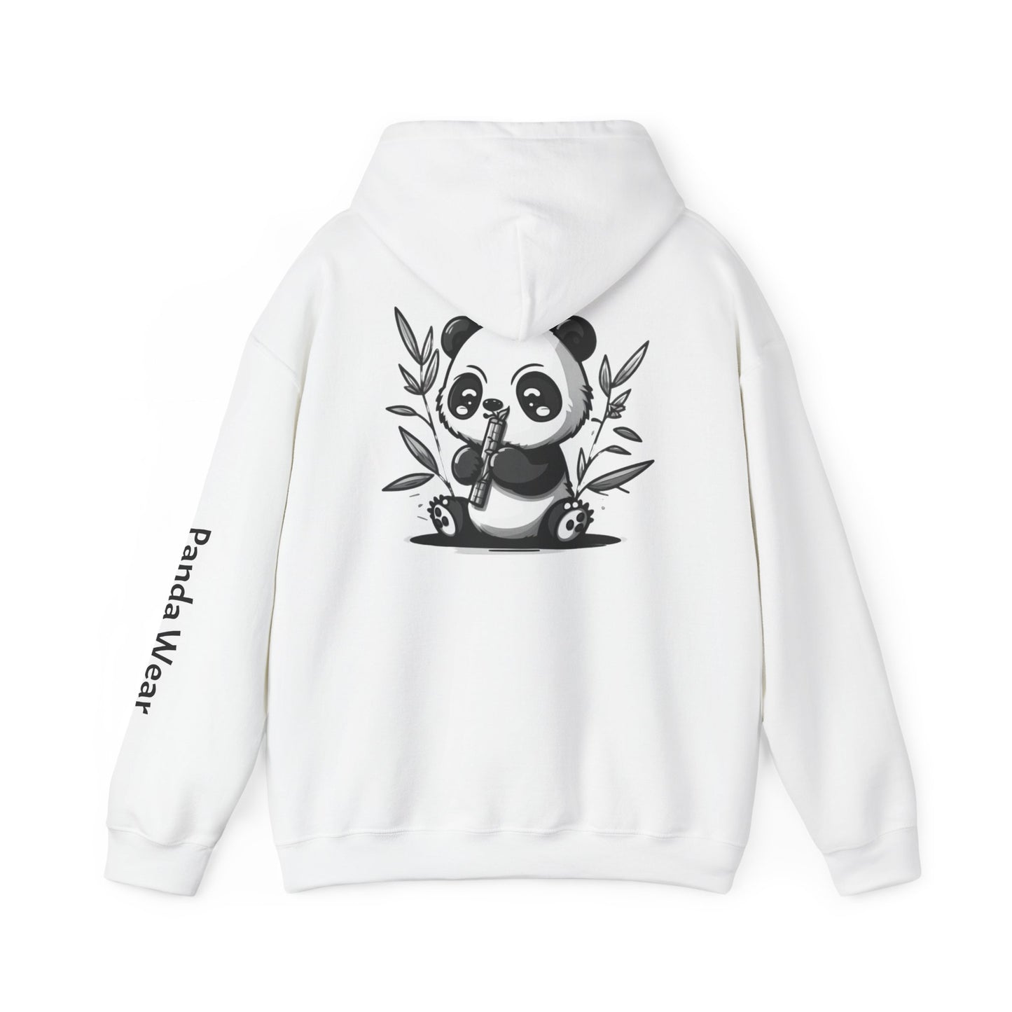 Luxury Logo Black and White Hoodie