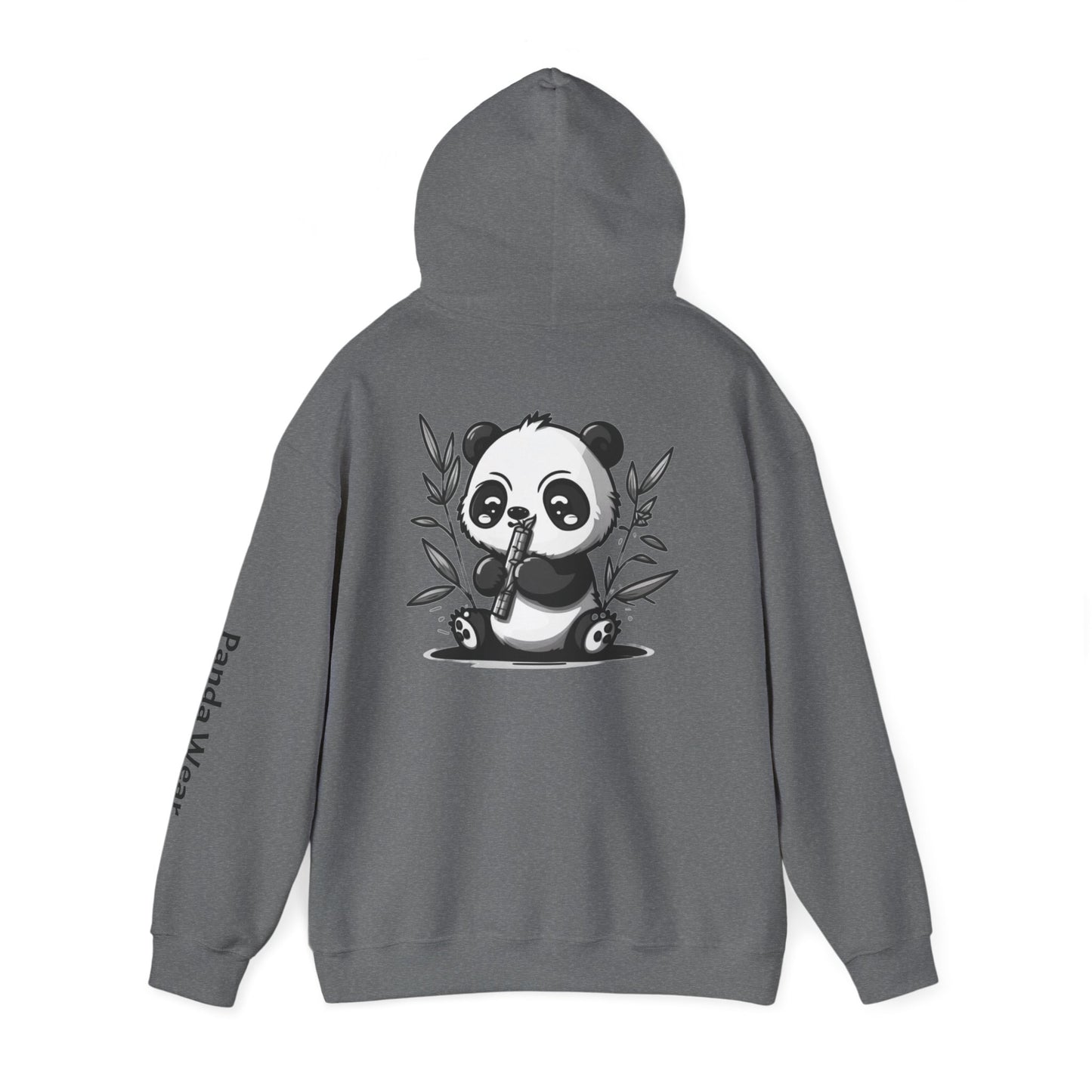 Luxury Logo Black and White Hoodie
