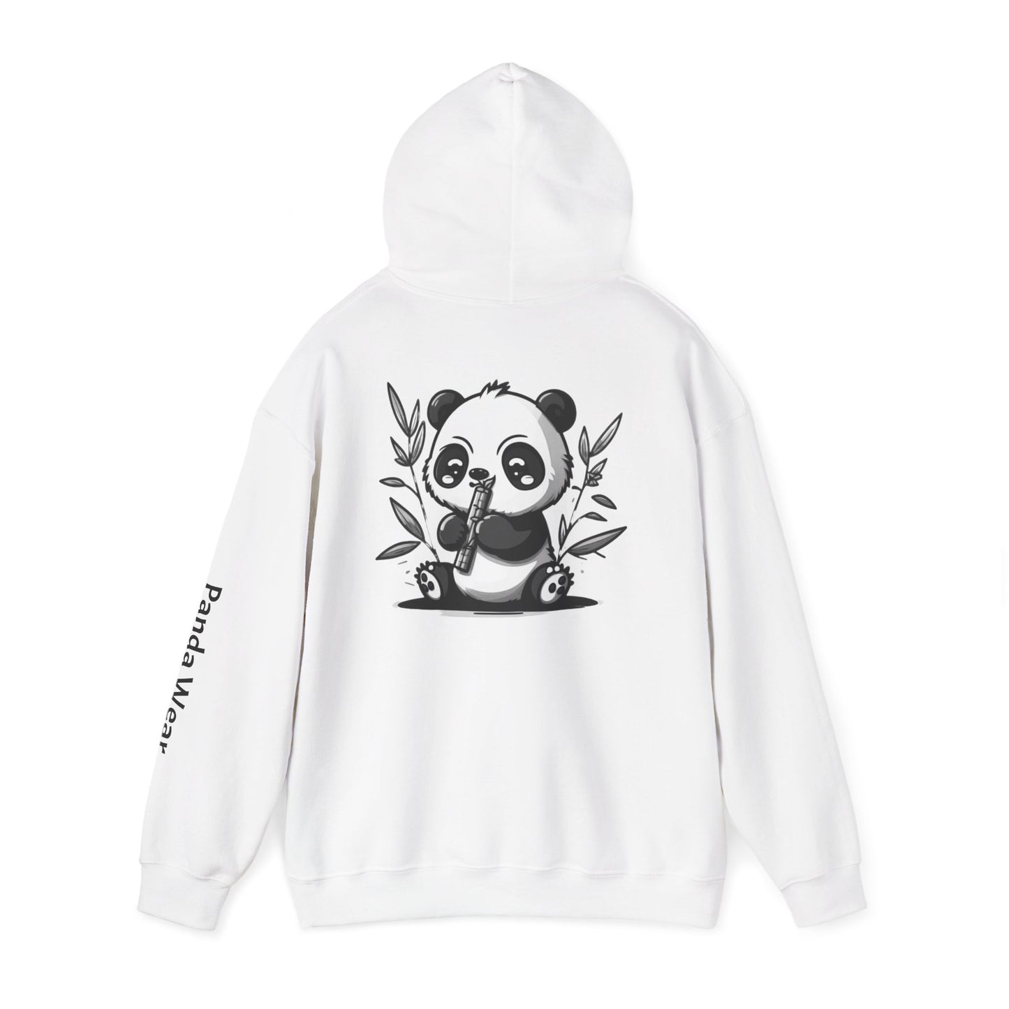 Luxury Logo Black and White Hoodie