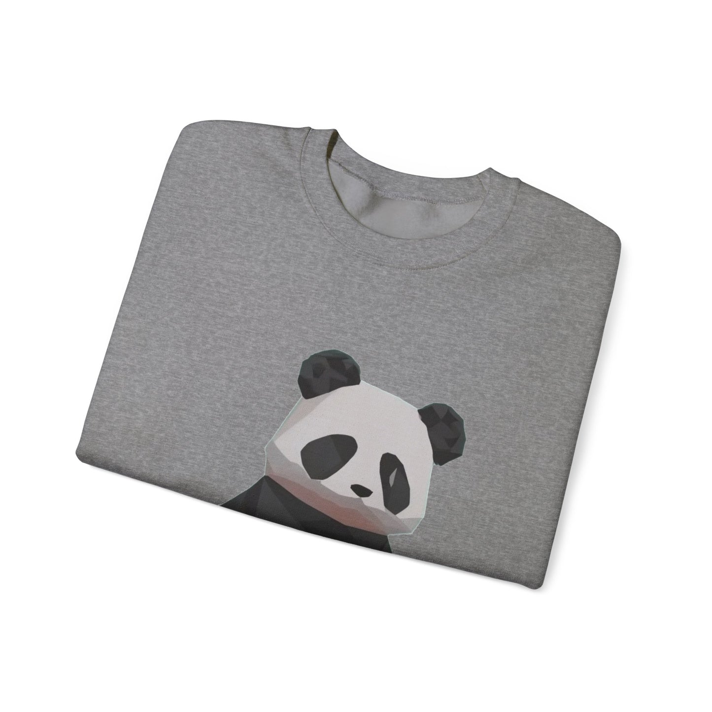 Geometric Panda Crewneck