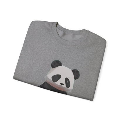Geometric Panda Crewneck