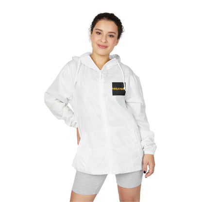 Panda & Bamboo Windbreaker Jacket — Cute Black Panda Graphic Full‑Zip Hooded Shell