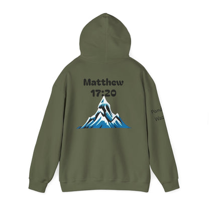 Matthew 17:20 Inspirational Faith Sweatshirt