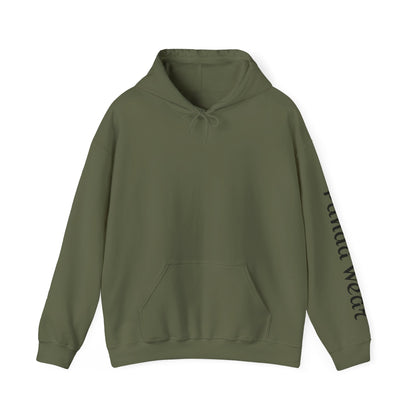 Left Sleeve Name Brand Hoodie