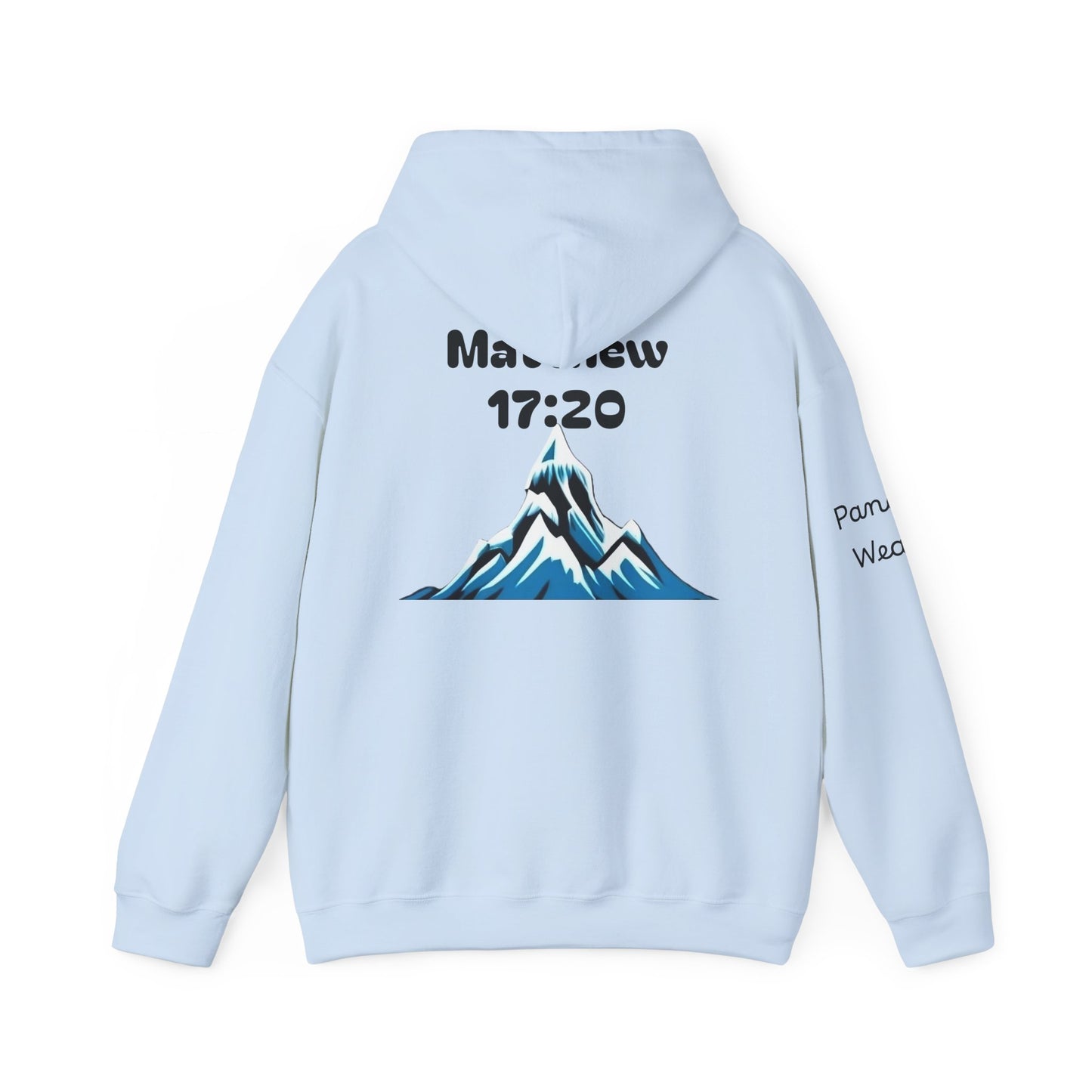 Matthew 17:20 Inspirational Faith Sweatshirt