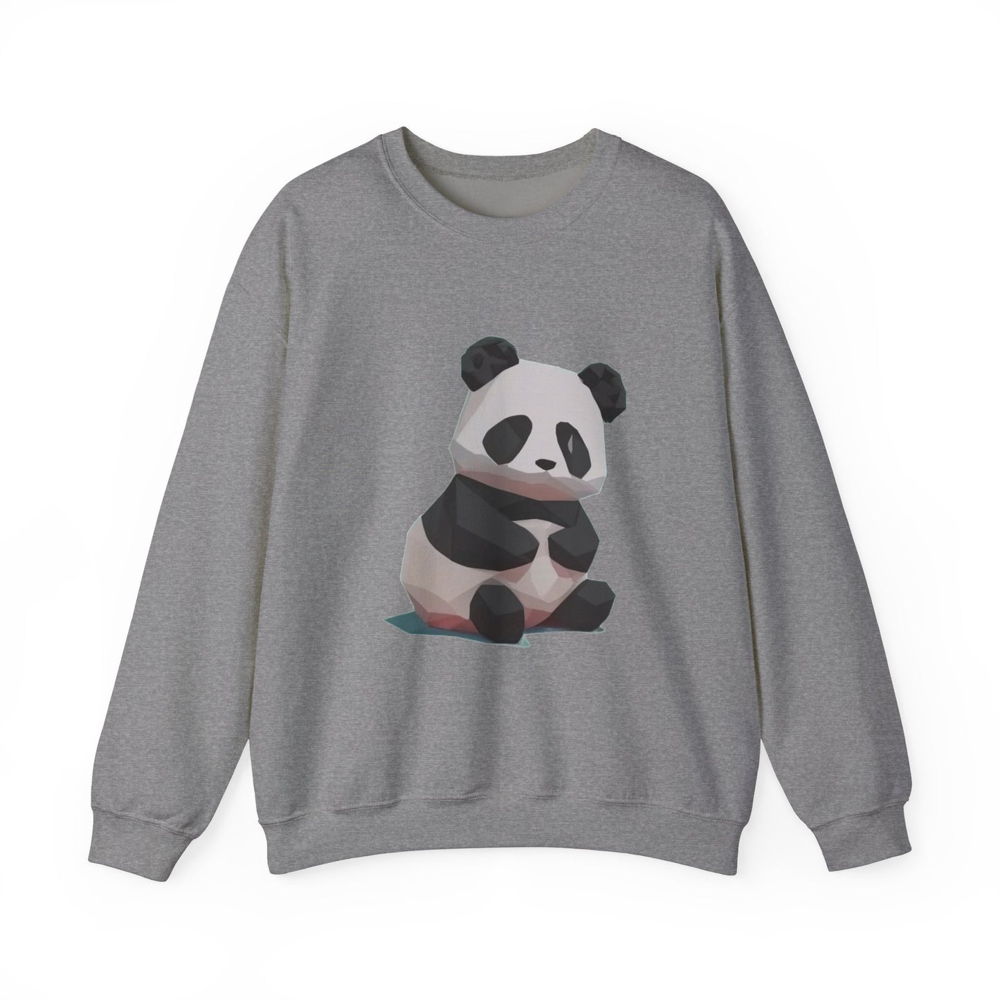 Geometric Panda Crewneck