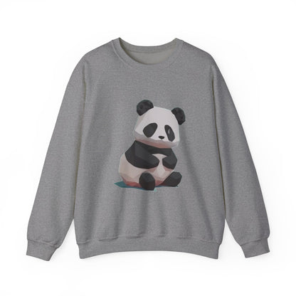 Geometric Panda Crewneck